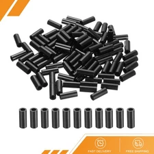 100pack Nylon Round Spacers 4mm ID 7mm OD 18mm Height Screws Spacer