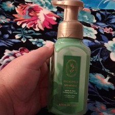 Bath Body Works Aromatherapy Eucalyptus Spearmint Foaming Hand Soap 8.75 oz
