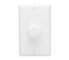Russound 126-Watt Impedance Volume Control ALT-126R - Missing Almond Cover Plate