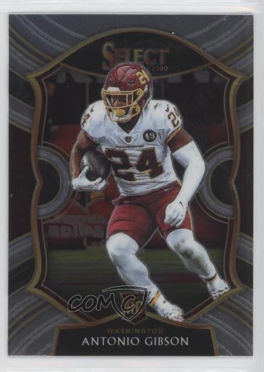 2020 Panini Select Concourse Antonio Gibson #72 0c6
