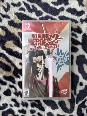 No More Heroes 2: Desperate Struggle Nintendo Switch 2021 Sealed, New, LRG