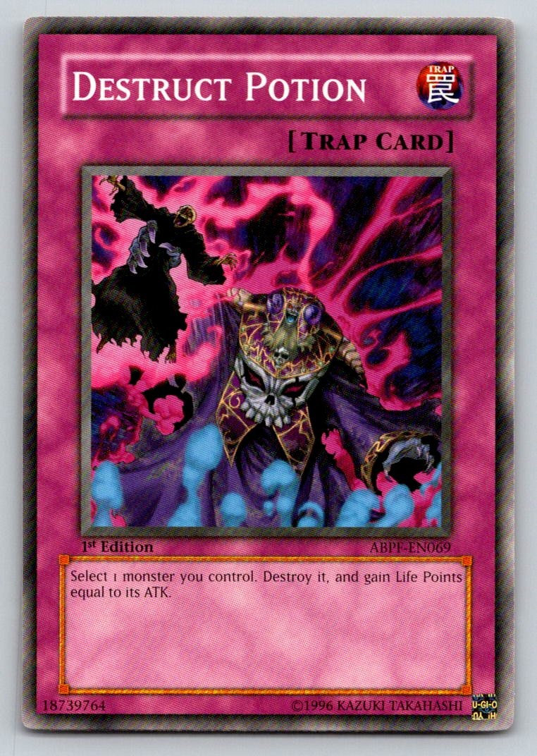 Destruct Potion ABPF-EN069 Common Absolute Powerforce Yu-Gi-Oh Unlimited NM