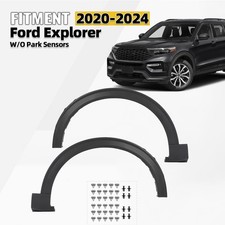 Front Fender Flare Wheel Molding For 2020-2026 Ford Explorer Left Right Pair Front Fender Flare Wheel Molding For 2020-2026 Ford Explorer Left Right Pair