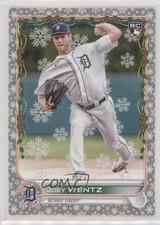 2022 Topps Holiday Mega Box Metallic Joey Wentz #HW96 5b4