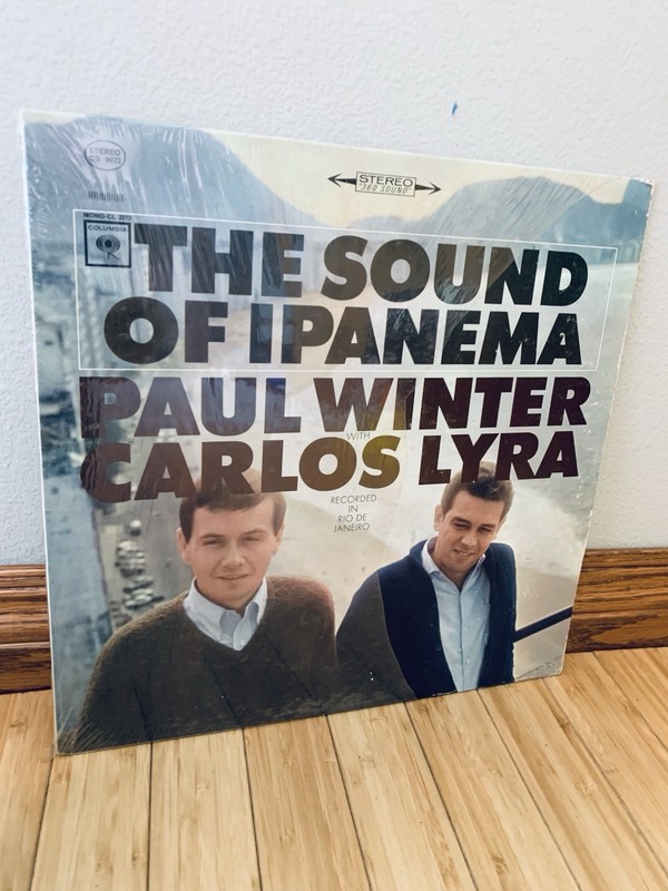 THE SOUND OF IPANEMA 1st Press w/SHRINK Vinyl Lp (1965) Paul Winter Carlos Lyra