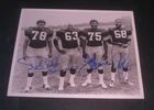 STEELERS SIGNED STEEL CURTAIN 8x10 PHOTO W/COA - GREENE - HOLMES - WHITE - LC
