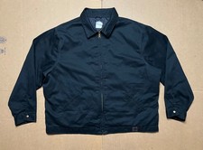 Carhartt Men  s 3XL Twill WorK Jacket J293 Black Quilt Lining Lightweight
