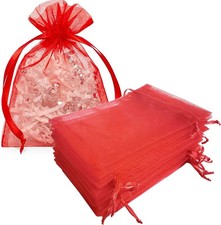 5x7 Inch Organza Gift Bags with Drawstring for Jewelry,Candy,Dried Lavender Flow