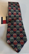 Vintage Tommy Hilfiger Tennis Theme 100 Silk Tie Made In USA NWT