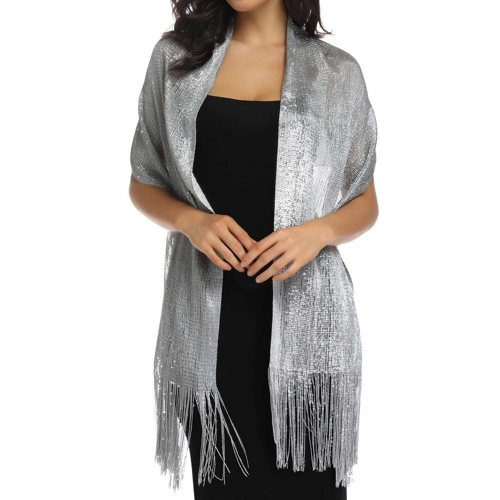 Silver Evening Wraps products for sale | eBay UK
