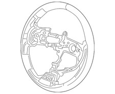 Genuine Honda Steering Wheel 78501-tr0-s82za Genuine Honda Steering Wheel 78501-tr0-s82za