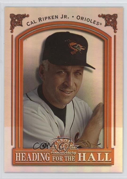 1998 Leaf Heading for the Hall 790/3500 Cal Ripken Jr #17 HOF 0o5y