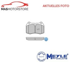 SATZ BREMSBELÄGE BREMSKLÖTZE VORNE MEYLE 025 214 7118 A FÜR BMW 7,8,E38,E31