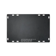 Hard Top Plate Aluminum Alloy for Tactical Table One Black T-510-TB