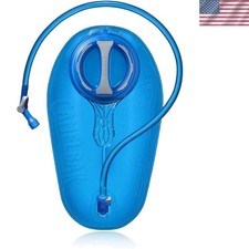 Crux 2L Hydration Bladder - Ergonomic Leak-Proof Blue Reservoir for Adventurers