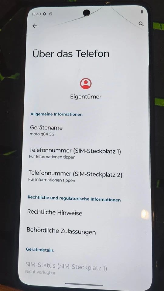 Motorola Moto G84 - 256GB - Midnight Blue (Ohne Simlock) (Dual-SIM) - Bild 4 von 4