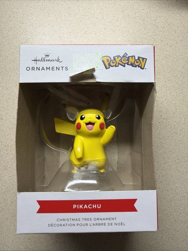Hallmark Christmas Tree Ornament Pokémon Pikachu Decoration NEW