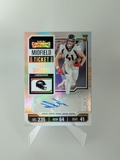 2023 Panini Contenders - Rookie Ticket Drew Sanders #154 Midfield Ticket /50