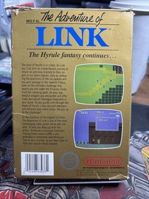 Zelda II: The Adventure of Link: Manual Box Insert Foam CaseNintendo, NES, 1988)