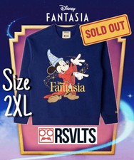 2025 RSVLTS Disney Fantasia Sorcerer Mickey SWEATSHIRT Sold Out SEALED in BAG 2X