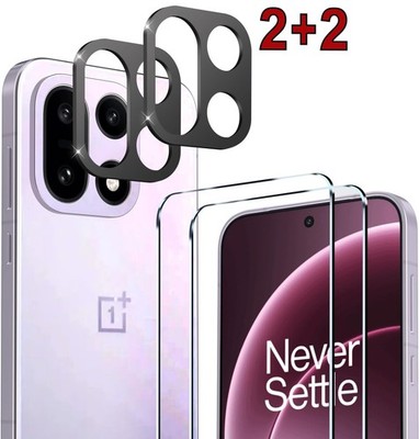 2x Schutzglas + 2x Kameraschutz für OnePlus 15 5G Blasenfrei 9H Panzerfolie Glas