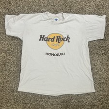 Vintage Hard Rock Cafe Honolulu T-Shirt Large Made In USA 90s Single Stitch