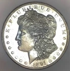 1891 O MORGAN PROOF LIKE RARE KEY DATE! GLASSY MIRRORS! MUST SEE BEAUTY NR#64584