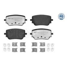 Satz Bremsbeläge Bremsklötze hinten für Mercedes EQA H243 EQB X243 GLA | 2390