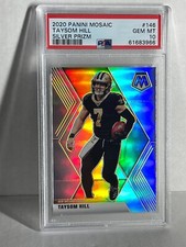 2020 Panini Mosaic   PSA 10 SILVER PRIZM MIKE TAYSOM HILL SAINTS