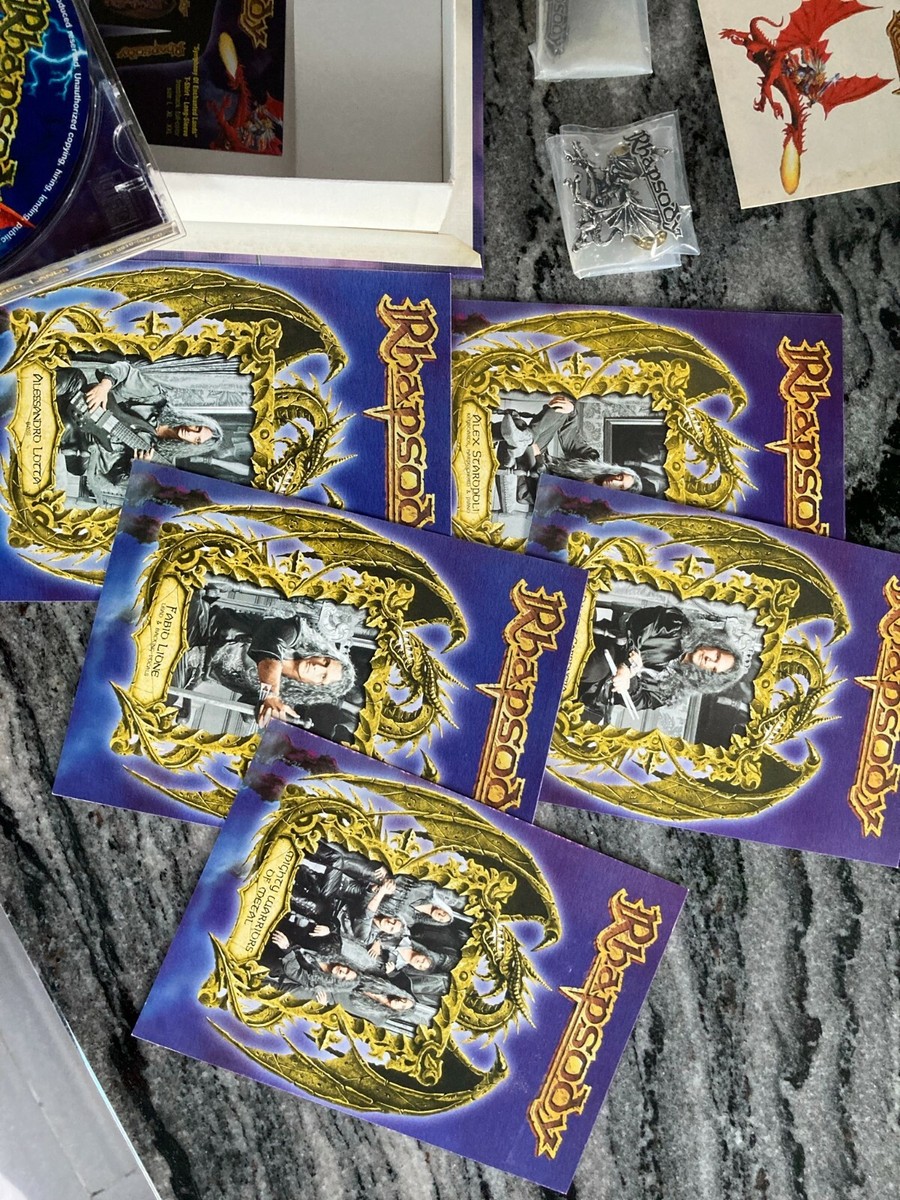 Rhapsody of Fire SYMPHONY OF ENCHANTED LANDS collector Edition. | eBay