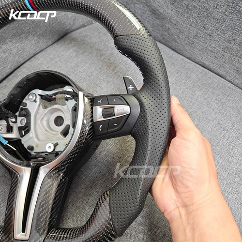 Carbon Fiber Heated Steering Wheel for BMW F30 F31 F32 F33 F34 F36 F22 M2 M3 M4 - Picture 9 of 9