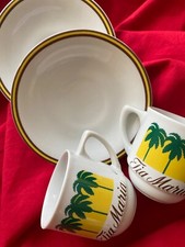 vintage*TIA MARIA Expresso Cup/Saucer*Porcelain*Schmidt*Brazil