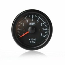 2 Inch 52mm Electrical Tachometer Gauge For 0-8x1000 Rpm Led Display