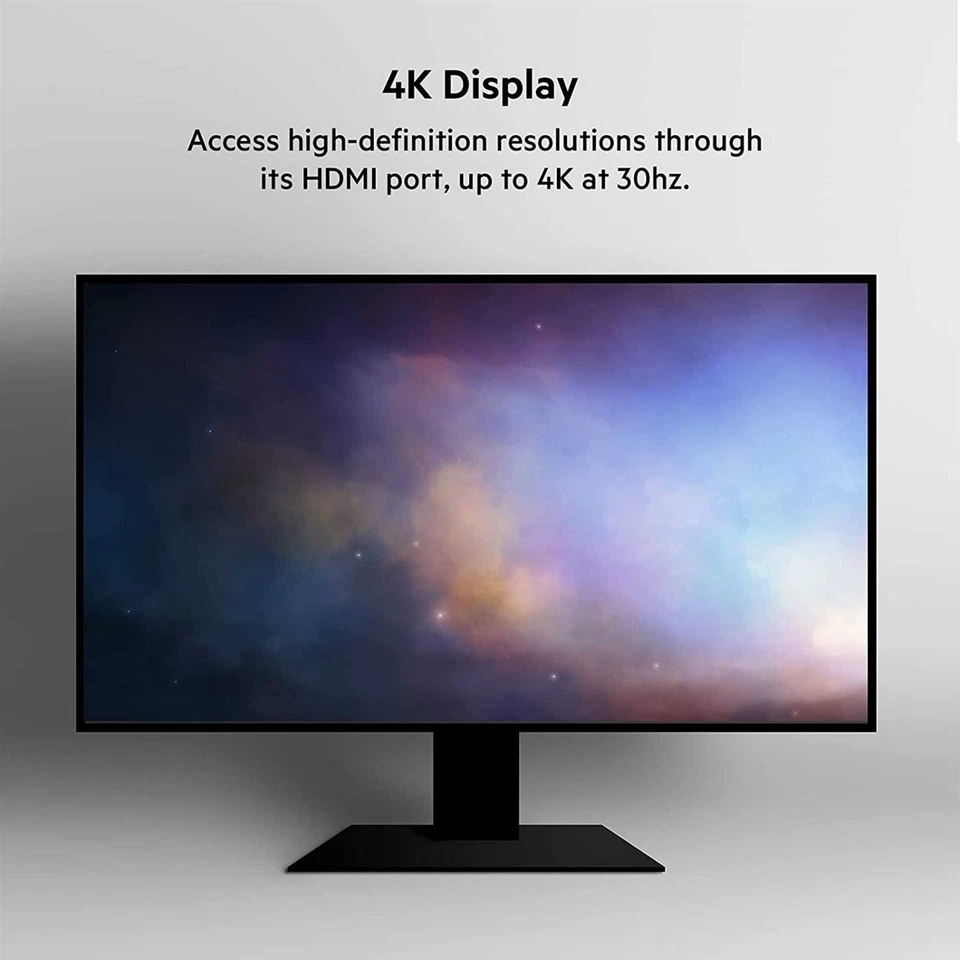 BELKIN CONNECT USB-C 4-IN-1 MULTIPORT ADAPTER 4K HDMI 2USB PD *NEW2* AVC006BTSGY - Image 4 of 4