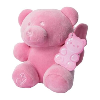 Candy Bear Plush soft Teddy bear cub 7''angel/butterfly wings Pink-NEW-FREE SHIP