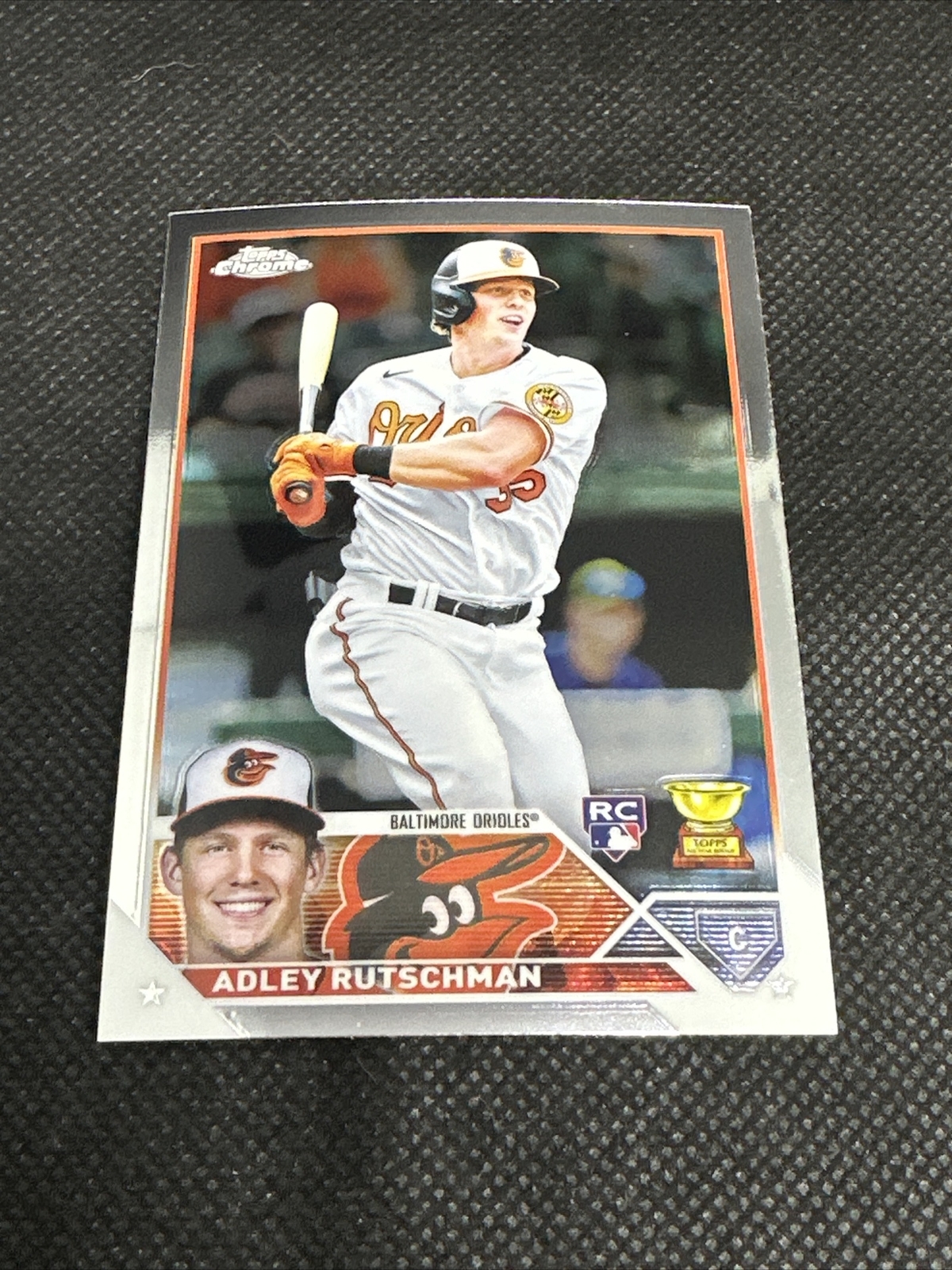 Adley Rutschman Topps 2023 Chrome RC All Star Rookie Baltimore Orioles #1