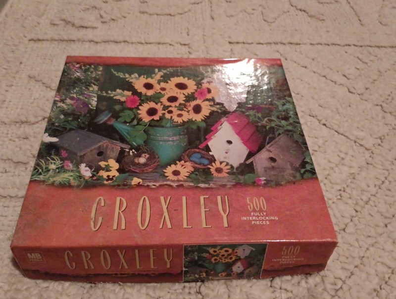 MB Hasbro Croxley Puzzle, Summer Still Life, 500 Pieces Complete