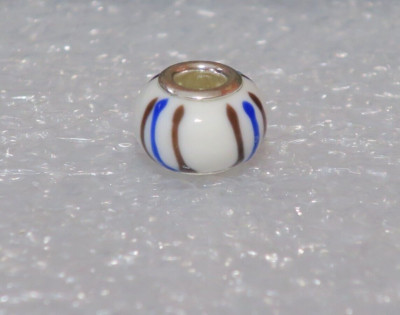 NEW DaVinci Beads & Charms Interchangeable Jewelry - Pinstripes Spacer DB61-4