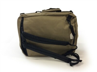 BEIGE FABRIC COMPUTER DOCUMENT HOLDER FOLDER