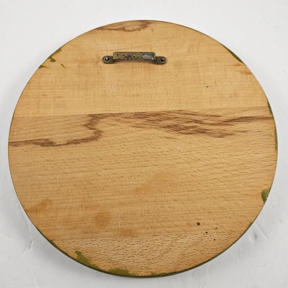 Wood Wall Hanging Hand Painted Chicken Vegetables Rustic Vintage Farmcore - Image 3 of 3