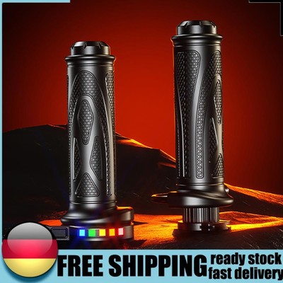 12V Universal Motorcycle Hand Heated Grips 22mm USB-C Molded Grips Hot Handlebar