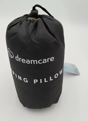 Dreamcare Camping Pillow OEKO-TEX GRAY Medium 14x18 Memory Foam New With Tags