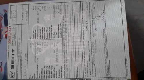 1P0955024A Motor Limpia Delantero para SEAT LEON (1P1) Comfort Limited 2 112678 - Imagen 7 de 8