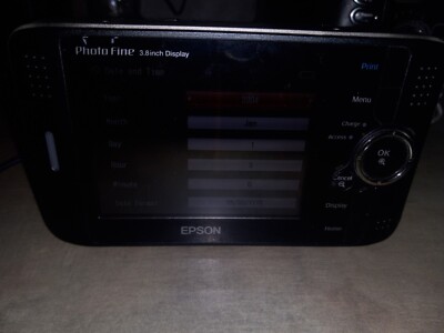 Epson Multimedia Photo Picture Video Portable Storage 80GB Color LCD View P-4000
