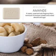 Pre de Provence Amande Shea Butter Enriched Soap 2 Bars , 250 Gram