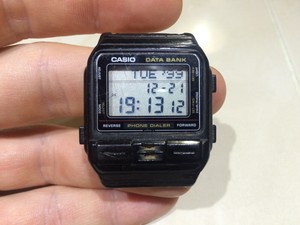 casio phone dialer watch