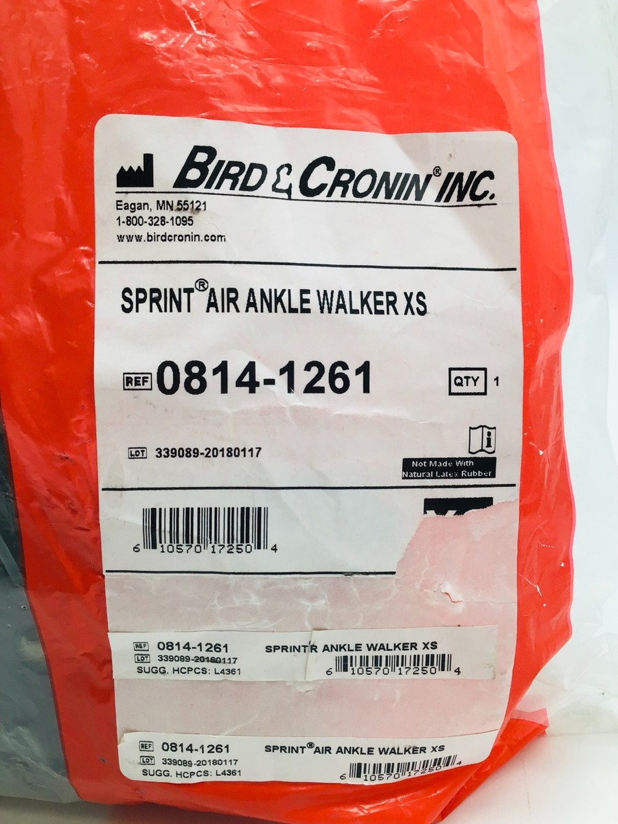 Bird Cronin 0814-1261 Sprint Air Ankle Walker XS