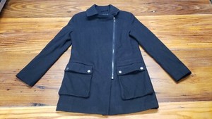 zip up peacoat