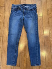 Gap Women's Jeans Size 28R, Dark Blue Wash Skinny