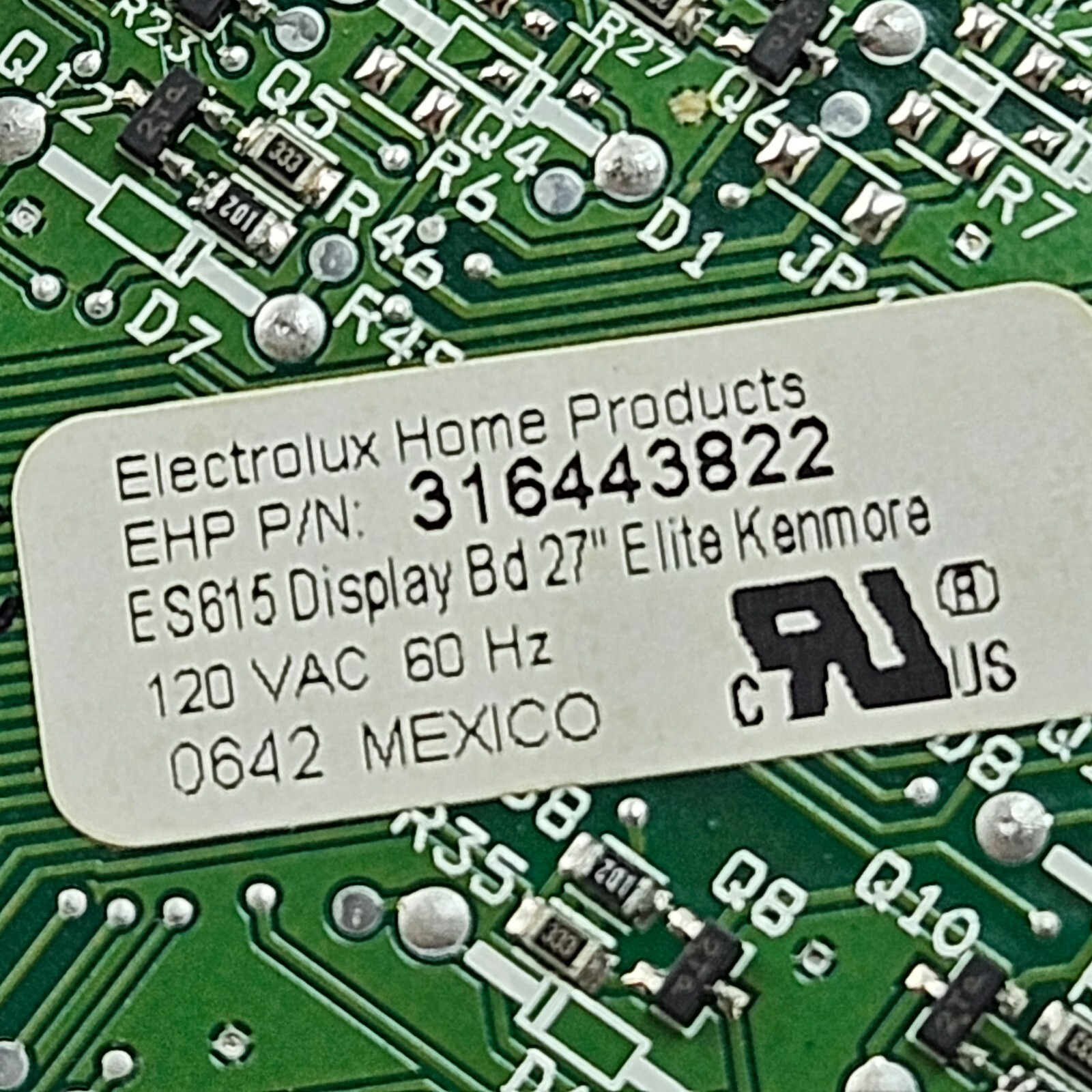 Genuine KENMORE Double Oven, Control Board 316443822 eBay